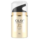 OLAY Total Effects 7 in 1 Day Cream Normal with SPF 15, 50g, 1.7 oz, Pack of 2