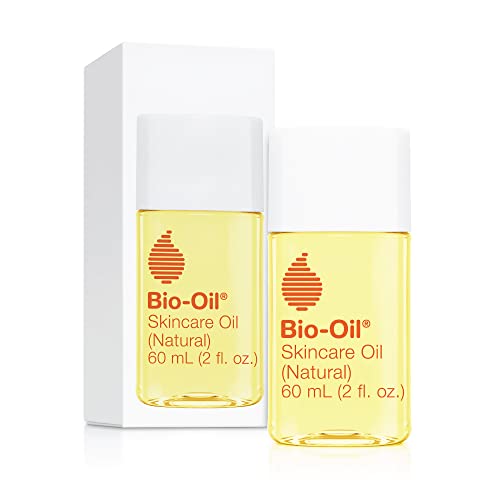 Bio-Oil Natural Skincare Oil Serum, Face and Body Moisturizer with Chamomile, Rosehip, and Lavender Oil, for Scars, Stretch Marks, Sensitive Skin, All Skin Types, 2 Oz
