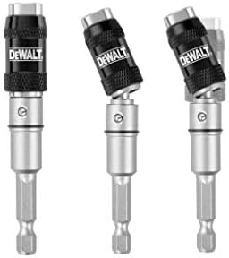DEWALT DWPVTHLD Pivoting Bit Tip Holder with Ring, 3 Pack