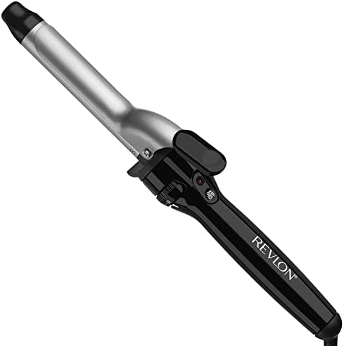 Revlon Perfect Heat Triple Ceramic Curling Iron | For Silky Smooth Medium Curls (1 in)
