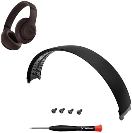 Studio Pro 2023 Wireless Top Headband Replacement Parts Accessories Repair Kit Compatible with Studio Pro 2023 (Model A2924) Newest Version(Deep Brown)