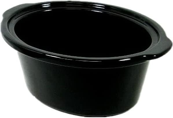 Crock Pot Liner Black for Slow Cooker Hamilton Beach Oval Models 33969A, 33969