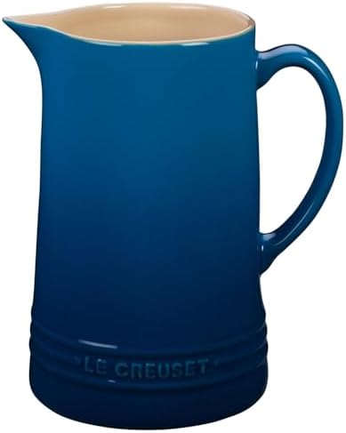 Le Creuset Stoneware Pitcher, 1.6 qt., Marseille