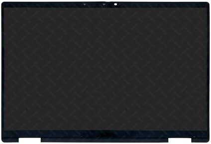 LCDOLED Replacement for HP Envy x360 2-in-1 14-FA 14-fa0013dx 14-fa0023dx 14-fa0xxx 14-fa000 14z-FA 14z-fa000 14z-fa0xx WUXGA 1920x1200 LCD Display Touch Screen Digitizer Assembly Bezel with Board