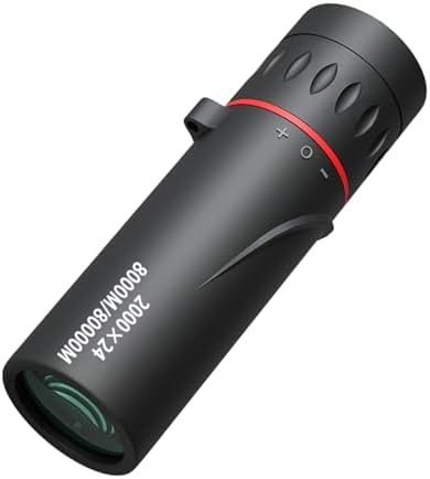 High 2000x24 Monocular Zooming Green Films Binoculars Optical Hunting Tourism Scope Outdoors