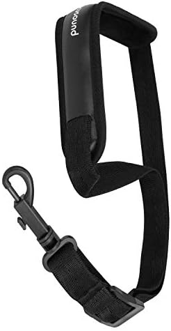 Upgraded Length Tenor Saxophone Neck Strap Soft Sax Leather Strap Padded for Alto and Tenor Saxophone