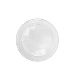 Karat C-KCL1045 PET Flat Lid, Fits 32 oz 104.5mm Diameter PP/Paper Cold Cup (Pack of 600)