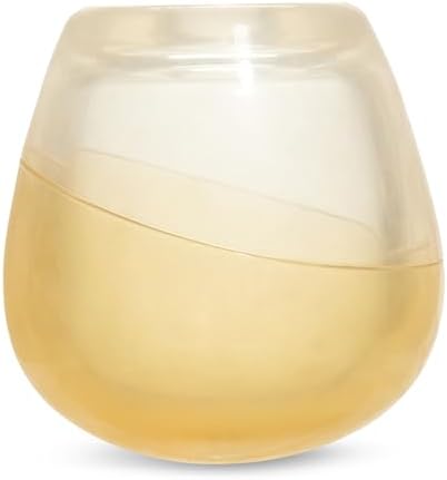 Barkbox Tipsy Rosé Rubber Wine Dog Toy – Treat Dispensing Dog Toys – Puppy and Pet Toys for Medium to Large Dogs