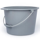 Commode Bucket with Lid and Handle - Replacement Pail and Cover for Most Standard and Bariatric Commodes and Bedside Toilets - 8 quart / 2 Gallon Capacity