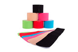 axion Kinesiology Tapes PRECUT Mix Set | 120 Pre-Cut Multicolored Sport Tape Strips 10 x 2 in - on 6 Rolls | Waterproof • Skin-Friendly • Elastic | Kinesiology Tapes Ideal for Sports