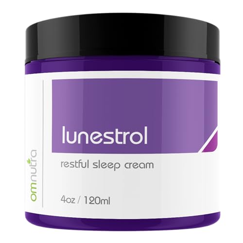 Topical Magnesium Cream for Sleep - 4OZ Organic Based Deep Sleep Lotion with Essential Oils, Lavender - Melatonin Free, Moisturizer Night Cream for Better Sleep