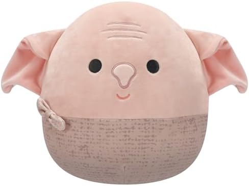 Squishmallows Original “Harry Potter” 10-Inch Dobby Plush - Ultrasoft Official Jazwares Plush (Medium-Sized)