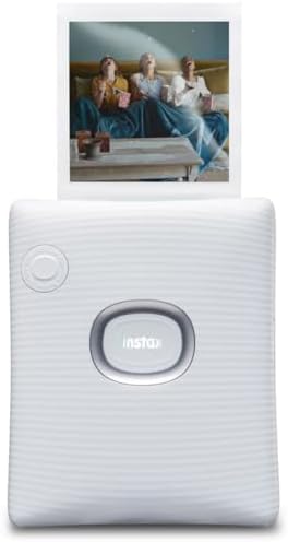Fujifilm Instax Square Link Smartphone Printer- Ash White