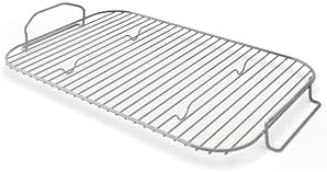 Ninja Woodfire XL Roast & Smoke Rack, Perfect for Smoking Large Cuts of Meat, Easy to Clean, Official Accessory, Compatible with Ninja Woodfire XL BBQ Grill OG850 / OG901, Black, XSKOGXLRSRKEU