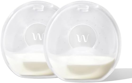Willow Catch-All Milk Cups, 2 Pack, Wearable Milk Collector for Nursing Moms; Breast Shells for Milk Collection and Protects Sensitive Nipples, Made from BPA-Free and Food-Safe Silicone