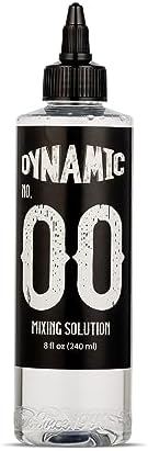 Dynamic Color Co.- No. 00 Tattoo Ink Mixing Solution, Premium Shading Solution Tattoo for Artists, Purest Hospital-Grade Water Mixed with Witch Hazel for Soothing Quality and Visible Smoothness (8)