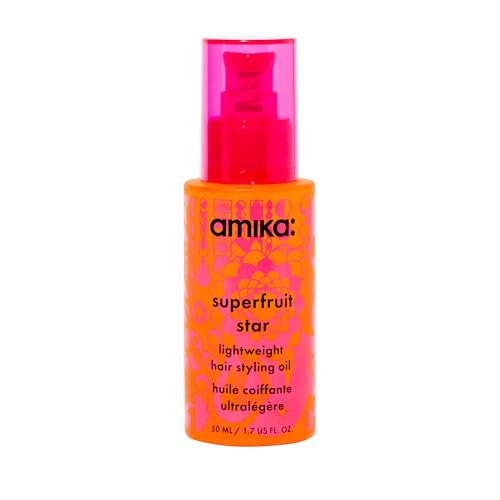 amika superfruit star lightweight hair styling oil
