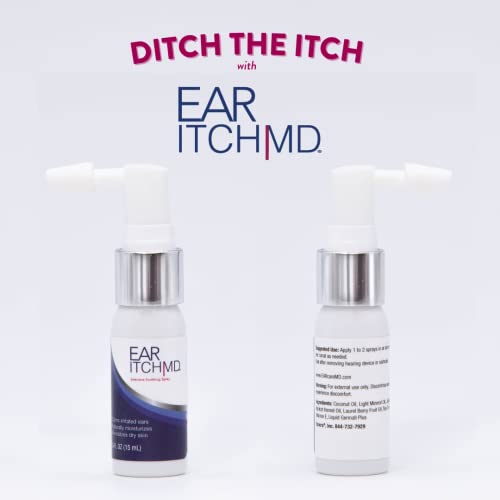 BRAUN EAR ITCHMD Nighttime Ear Spray - 0.5 oz (2 Pack)