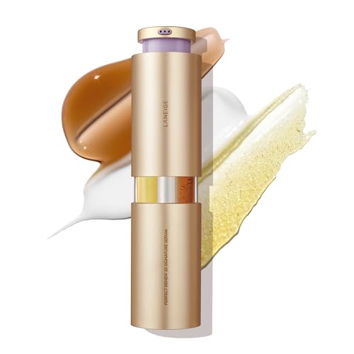 LANEIGE Perfect Renew 3X Signature Serum: Retinol, Ceramide & Collagen-Peptide Complex for Anti-Wrinkle Care, Radiance, & Firming