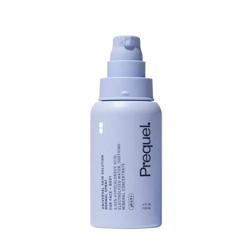 Prequel Skin - Universal Skin Solution - Hypochlorous Dermal Spray - Electrolyzed Water and Soothing Mineral Facial and Body Skin Spray - 4 Fl Oz