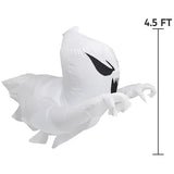 Joiedomi 4.5 FT Halloween Inflatable Scary Flying Ghost Broke Out from Window Inflatable with Build-in LED Blow Up Inflatable for Halloween Party Indoor, Outdoor, Yard, Garden, Lawn Decoration