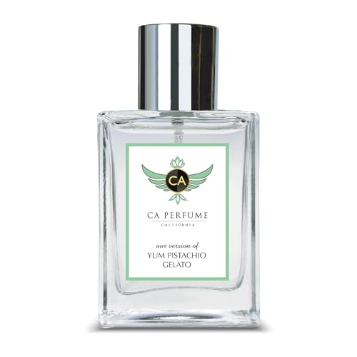 CA Perfume Impression of Yum Pistachio Gelato For Women & Men Fragrance Spray Bottle 1.7 Fl Oz/50ml