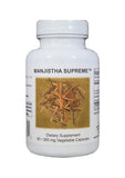 Supreme Nutrition Manjistha, 90 Pure Indian Madder Root Vegetarian Capsules