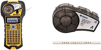 Brady M210 Portable Label Printer Bundle with Heat Shrink Tubing and Accessories