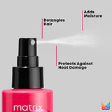 Matrix Miracle Creator Leave-In Conditioner Spray | Moisturize, Detangle, and Control Frizz | Heat Protectant | All Hair Types | Sulfate Free | Adds Shine & Helps Prevent Breakage | 6.8 Fl. Oz.