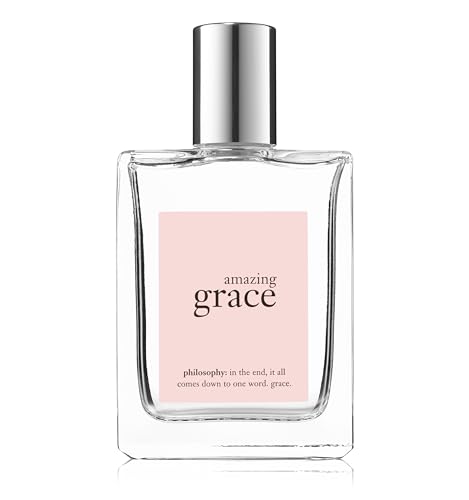 philosophy amazing grace eau de toilette - clean & floral women's perfume - with notes of bergamot, muguet & musk - long lasting fragrance