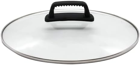 Oval glass lid for 6 qt slow cooker, compatible with Crock pot Hamilton Beach Black Decker and most of brand in market 6 quart slow cooker