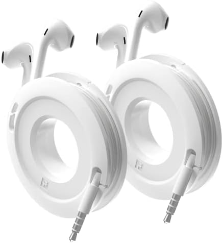 Side Winder Mini and Max Headphone, Earbud and Charging Cable Winder and Organizer Perfect for Wrapping Earbuds and Cords for Travel and Organization 2-Pack (White, Mini (2-Pack))