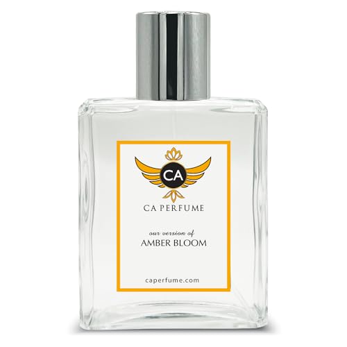 CA Perfume Impression of Amber Bloom For Women & Men Replica Fragrance Dupes Eau de Parfum Spray Bottle 3.4 Fl Oz/100ml-X1