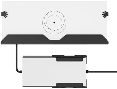 Metal Protective Wall Mount for Starlink Gen 3 Router Mount & StarLink V3 Power Supply Brackets Holder for Starlink V3 Mesh Router Wall Mount with Cable Management Space Saving