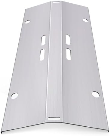 BBQ Grill Heat Plates for Cuisinart Gas Grill CGG-200, CGG-220, CGG-240, Stainless Steel Grill Heat Shield Gas Grill Replacement Parts Accessories 16 Inch for All Foods Portable Gas Grillls
