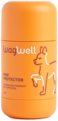WagWell Paw Protector - Vet-Approved & Microbiome-Friendly Dog Paw Pad Balm Made from Natural Ingredients to Hydrate, Condition & Protect Pet Paws