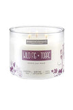 Essential Elements by Candle-Lite Company Scented Wild Fig & Tobac 3-Wick Jar Candle, 14.75 oz, Off White