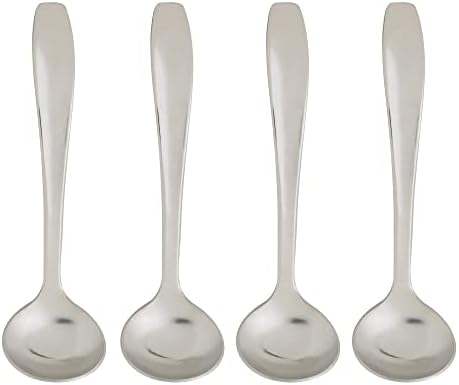 Fino Sugar Ladle, Stainless Steel, Made in Japan, Set of 4