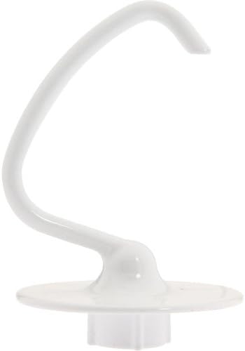 KitchenAid Nylon C-Dough Hook, Coated - K5ADH White