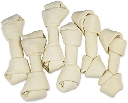 hotspot pets 20 Pack - 7 Inch USDA Certified Rawhide Dog Chews - from Grass Fed Brazilian Cows - Promotes Tooth Health and Good Behavior (20 Pack)