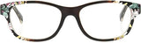 Sofia Vergara x Foster Grant Linda Blue Light Multi Focus Reading Glasses Rectangular, Berry, 52mm (+ 1.75)