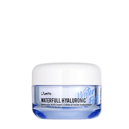 JUMISO Waterfull Hyaluronic Cream 1.69 fl.oz. / 50ml | Face Moisturizer, Hyaluronic Acid Cream for All Skin Types, Daily Deep Hydration, Mother's Day, Gift