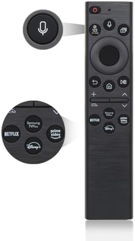 Replacement for Samsung TV Remote. for 2018-2024 Samsung Smart TV with Voice Function. BN59-01385A. No Solarcell. Samsung Remote Control for Smart TV. 2-Year Full Warranty.