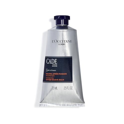 L'OCCITANE Soothing and Moisturizing After Shave Balm, 2.5 Fl Oz: Hydrate Skin, Reduce Feelings of Irritation, Soothe After Shave, Made in France, Vegan, Best in Grooming