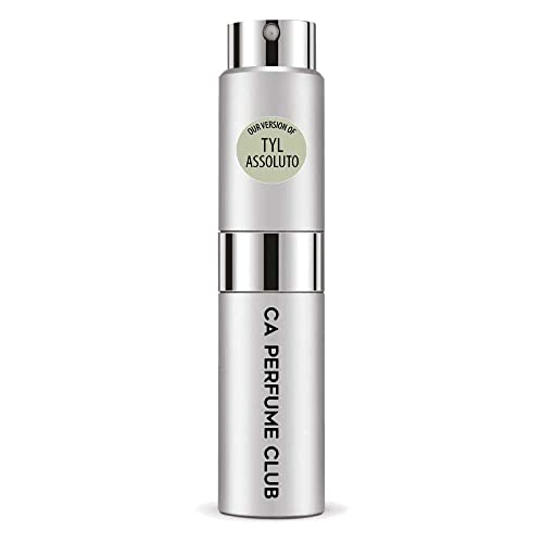 CA Perfume Impression of T Terenzi Tyl Assoluto For Women & Men Replica Version Fragrance Dupes Concentrated Long Lasting Eau de Parfum Spray Refillable Atomizer Bottle 0.27 Fl Oz/8ml-X1