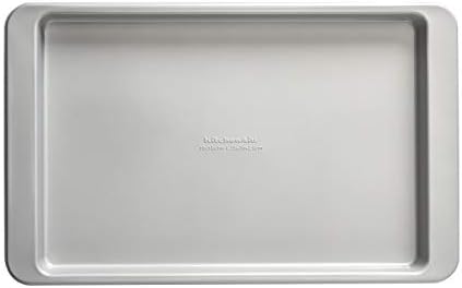 KitchenAid 10x15in Nonstick Aluminized Steel Baking Sheet, Silver