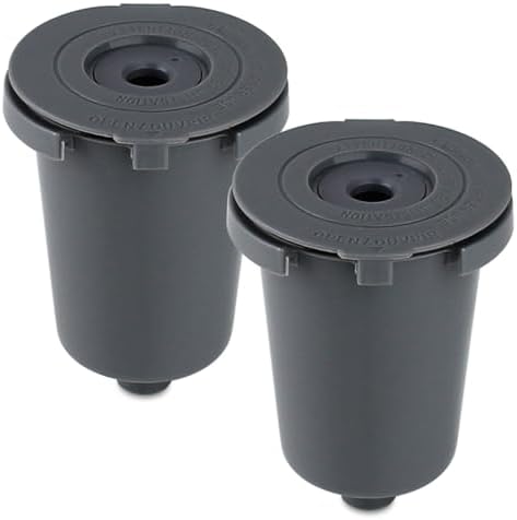 Replacement Parts 2pcs SS-RFC HomeBarista Reusable Filters Cup, Compatible with Cuisinart Single Serve Coffee Makers