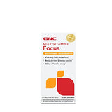 GNC Multivitamin+ Focus + Brain Benefits* - 120 Tablets (60 Servings)