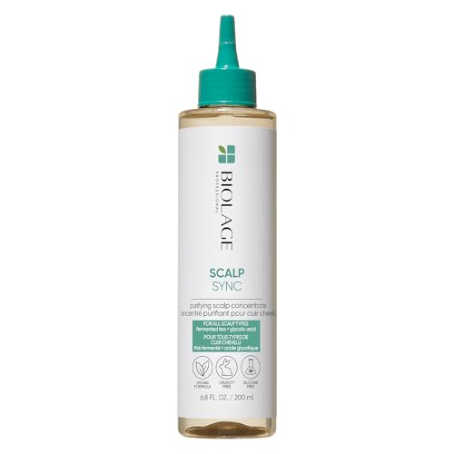 Biolage Scalp Sync Purifying Scalp Concentrate | Exfoliating Pre Shampoo | Clarifies Scalp Buildup | For All Scalp Concerns | Paraben & Silicone-Free | Vegan | Cruelty Free | Balancing Scalp Treatment
