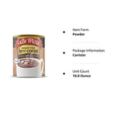 CAFFE D'VITA Sugar Free Hot Cocoa Mix - Sugar Free Hot Chocolate Mix, Gluten Free, Low Fat, No Cholesterol, No Hydrogenated Oils, No Trans Fat, Kosher, Hot Cocoa Mix Bulk - 10 Oz Can